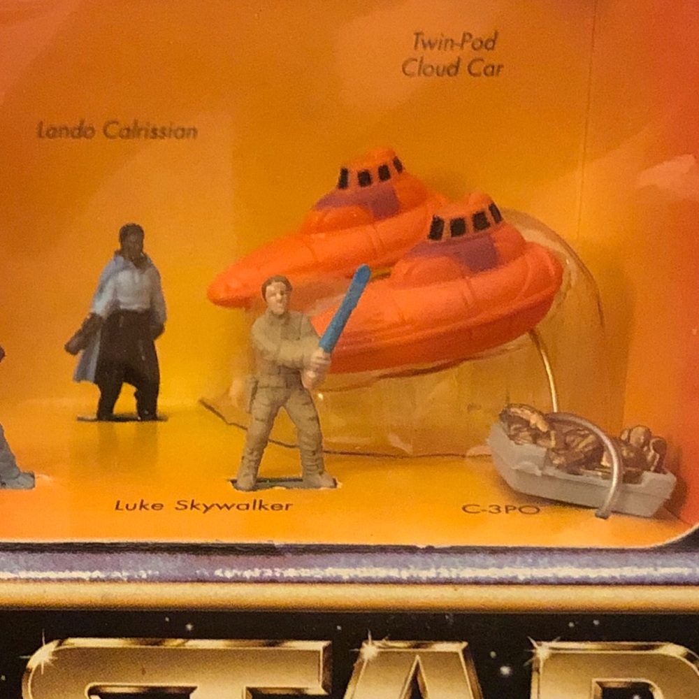 Star Wars Micro Machines Boba Fett/Cloud City Playset - Picture 9 of 14